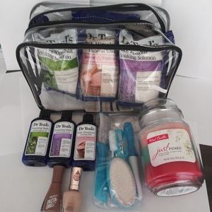Dr Teal's Travel kit + Bag
